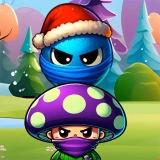 Red Ball Mushroom Adventure