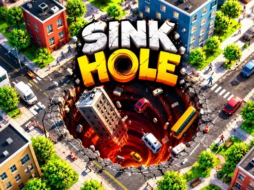 Sink Hole | Free Online Games